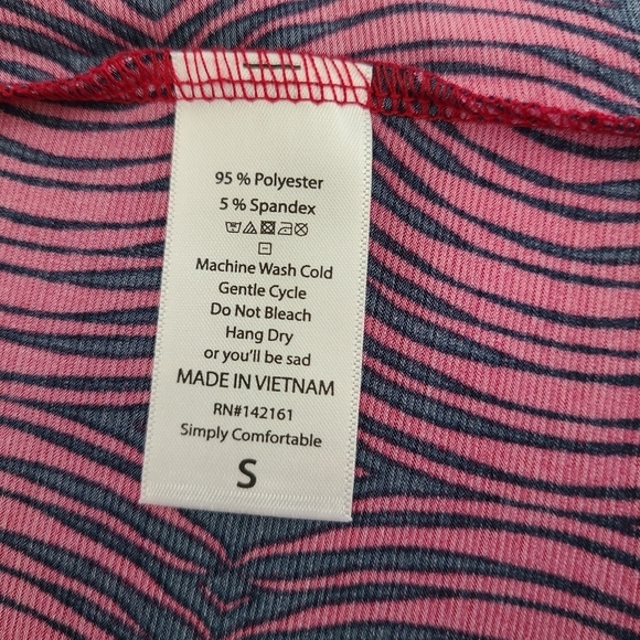 LuLaRoe New Lindsay Kimono Womens Sz Small Open Front Draped Cardigan Cover Up - Picture 11 of 12